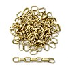 Opaque Spray Painted Acrylic Linking Rings LS-OACR-S021-65A-B01-1