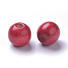 Dyed Natural Wood Beads X-WOOD-Q006-16mm-01-LF-2