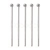 Tarnish Resistant 304 Stainless Steel Ball Head pins STAS-N017-02-25mm-1