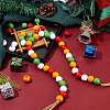 200Pcs 4 Colors Painted Natural Wood Beads WOOD-SZ0001-06-7