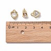Heart Alloy Charms ZIRC-R007-043A-03-4