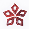 Acrylic Big Pendants X-OACR-T021-008E-1