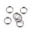 Tarnish Resistant 304 Stainless Steel Split Rings STAS-P223-22P-01-1