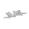 Tarnish Resistant 304 Stainless Steel Connector Charms STAS-G329-01P-2