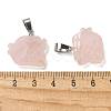 Natural & Synthetic Mixed Gemstone Pendants G-B127-16P-4