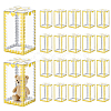 Gold Stamping Transparent PET Packaging Boxes CON-WH0816-85-1