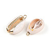Cowrie Shell Pendants SSHEL-S258-01A-2