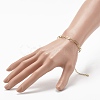 304 Stainless Steel Paperclip Chains Bracelet X-BJEW-JB06523-01-3