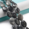 Natural Netstone Beads Strands G-P528-M13-01-2
