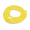 Electroplate Glass Beads Strands EGLA-A044-P1mm-A04-3