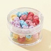 50Pcs 6 Colors Opaque Acrylic Beads MACR-FS0001-58-5