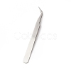 Tarnish Resistant 430 Stainless Steel Beading Tweezers X-TOOL-R018-01-2