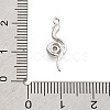 Brass Micro Pave Cubic Zirconia Pendants KK-M321-01C-P-3