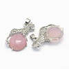 Natural Agate Pendants KK-E757-C-06P-2