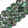 Natural Imperial Jasper Beads Strands X-G-S366-065C-1