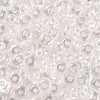 Transparent Colours Luster Glass Round Beads SEED-S045-002A-D01-3