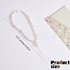 Moon & Star & Disc Beaded Chain Mobile Strap HJEW-SW00020-02-2