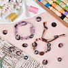 36Pcs 3 Styles Alloy Buttons FIND-OC0013-17-4