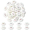 32Pcs 8 Styles Funny Opaque Resin Cabochons RESI-YW0005-94-1