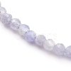 Natural Tanzanite Beaded Necklaces NJEW-JN03315-04-2