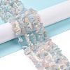 Natural Morganite Chip Beads Strands G-E271-84-2