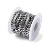 Tarnish Resistant 304 Stainless Steel Cobs Chains CHS-H019-02P-4