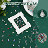 DIY Teardrop Alloy Rhinestone Pendent Decoration Making Kits DIY-FH0008-96-4