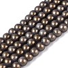 Baking Paint Glass Pearl Beads Strands DGLA-ZX001-05B-20-1