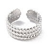 Non-Tarnish 304 Stainless Steel Finger Rings X-RJEW-L102-40P-2