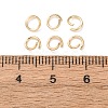 Brass Open Jump Rings KK-G604-08G-17-3