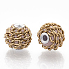 Handmade Indonesia Beads IPDL-F027-04J-2