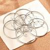 7Pcs 201 Stainless Steel Plain Bangle Sets Hand Polished for Women BJEW-L664-022C-P02-4