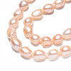 Natural Cultured Freshwater Pearl Beads Strands PEAR-N014-05A-4