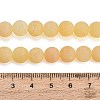 Natural Yellow Calcite Beads Strands GG-CBAA3AB-03-8mm-4