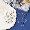 1000Pcs 5 Colors Iron Eye Pins IFIN-YW0001-69-5
