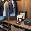 2-Slot Wood Covered with PU Leather Watch Storage Boxes with Glass Visible Window Hinged Lids and Lint Pillows Inside CON-WH0113-10A-6