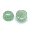 Natural Green Aventurine Cabochons X-G-P393-R15-10mm-2