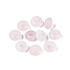Natural Rose Quartz European Beads G-N359-17A-09-1