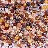 2 Bag Glass Round Beads Set JX547J-4