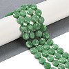 Natural Green Jade Beads Strands G-C116-A12-01-1