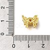 Rack Plating Brass Micro Pave Cubic Zirconia Beads KK-F883-03G-3