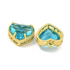 Rack Plating Brass Charms KK-M290-02C-G-2