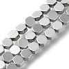 Electroplated Synthetic Non-magnetic Hematite Beads Strands G-C154-B01-01C-1