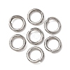 Tarnish Resistant 304 Stainless Steel Open Jump Rings STAS-E067-08-7mm-1