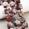 Natural Mexican Agate/Crazy Lace Agate Beads Strands G-B187-A01-01-1