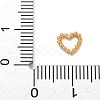 304 Stainless Steel Twisted Linking Rings STAS-F349-06G-02-3