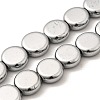 Electroplated Synthetic Non-magnetic Hematite Beads Strands G-L613-L01-02A-1