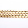 PVD Vacuum Plating 304 Stainless Steel Cuban Link Chains CHS-H020-06G-1