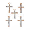 Alloy Crystal Rhinestone Pendants LS-PALLOY-F288-03KCG-4