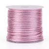 Nylon Satin Rattail Cords NWIR-L006-1mm-20-1